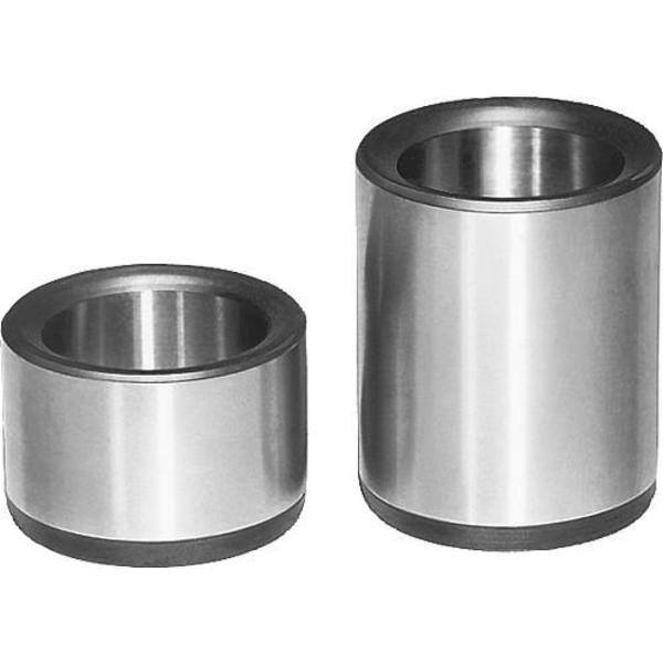 Kipp Drill bushing, DIN 179 Mild steel. Rounded both. IDxODxH: 3.7x7x8 mm K1021.B0370X08